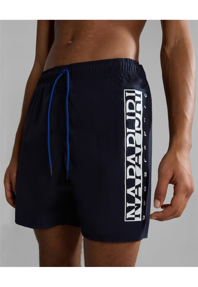 Pantaloni scurti de baie cu imprimeu logo.