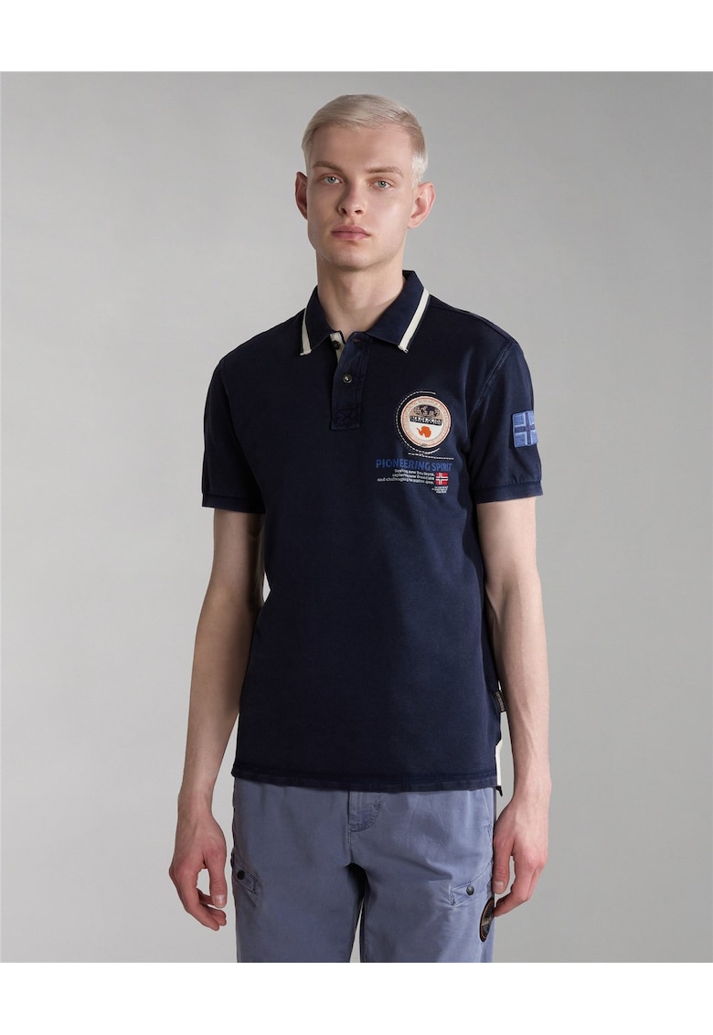 Tricou polo din bumbac Gandy -