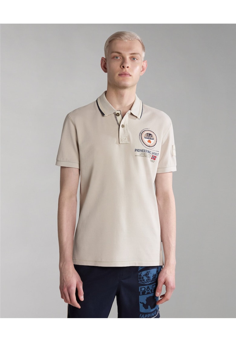 Tricou polo din bumbac Gandy -