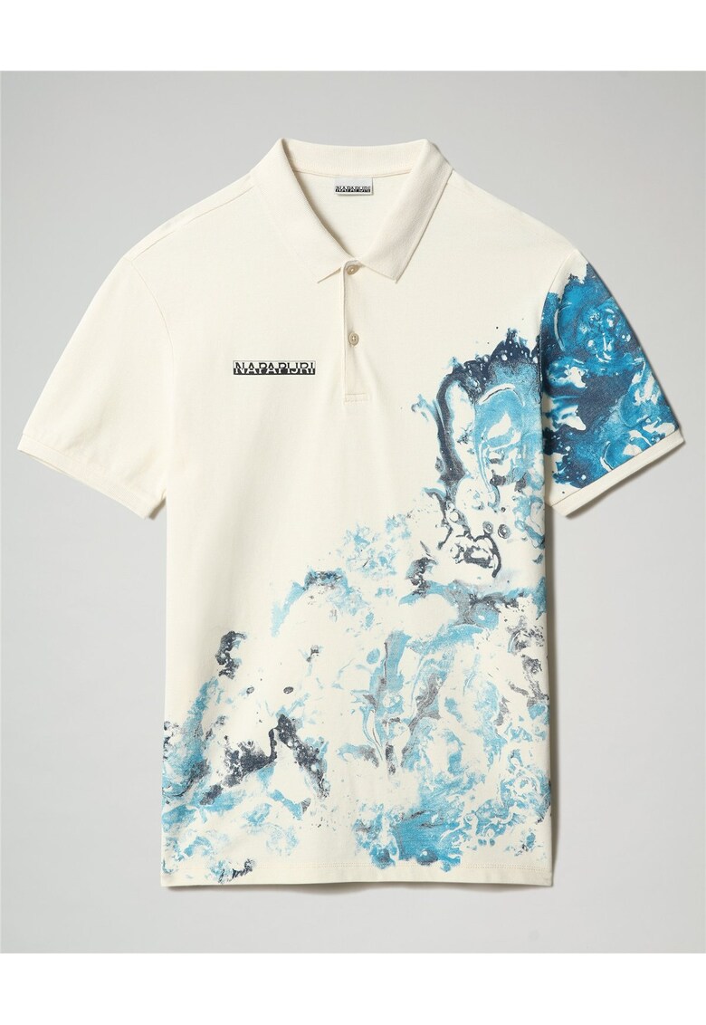 Tricou grafic polo Eylli -
