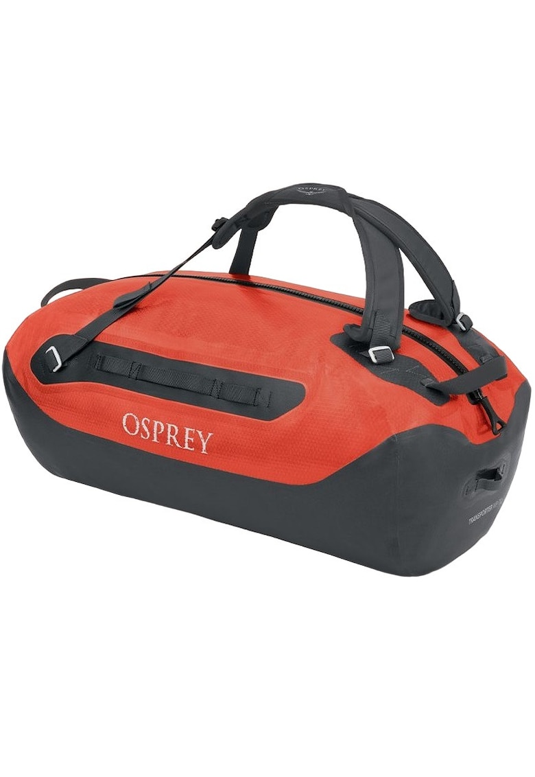 Geanta Transporter Waterproof 70 L - Gri/Portocaliu