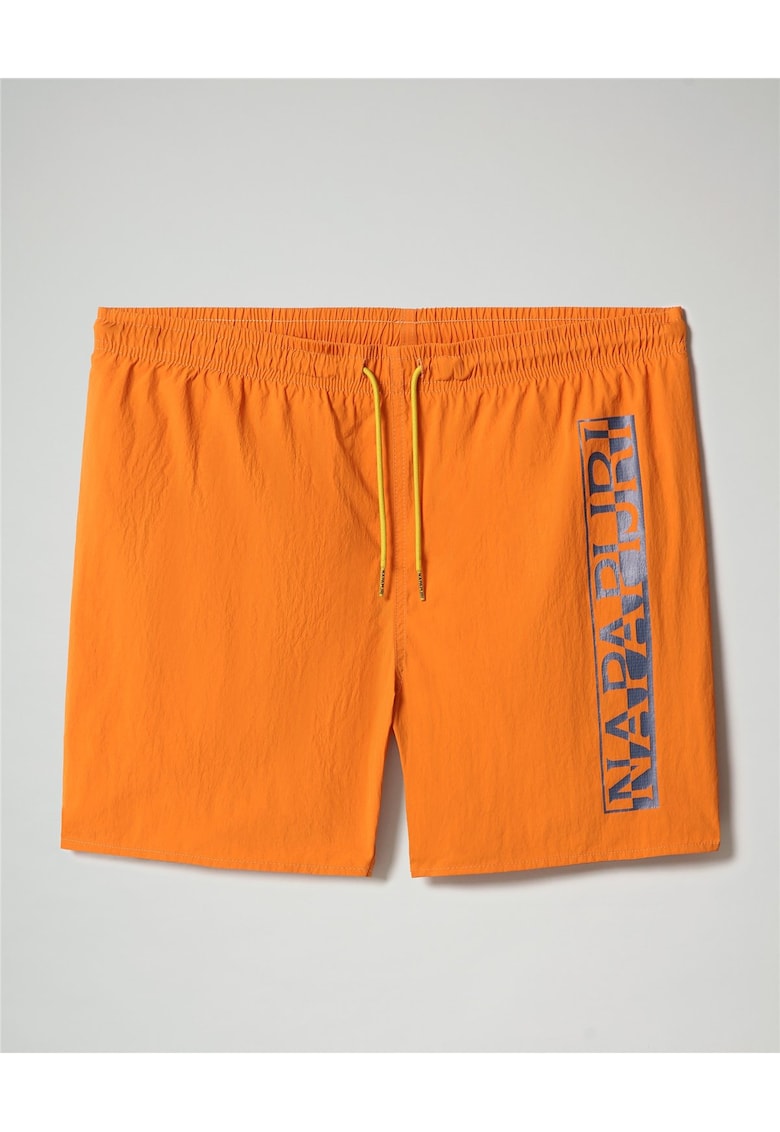 Pantaloni scurti de baie cu imprimeu logo Victor