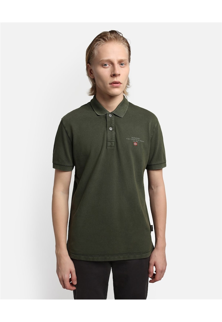 Tricou polo din bumbac Elbas