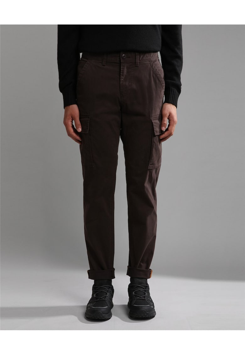 Pantaloni cargo cu talie medie Moto Wint -