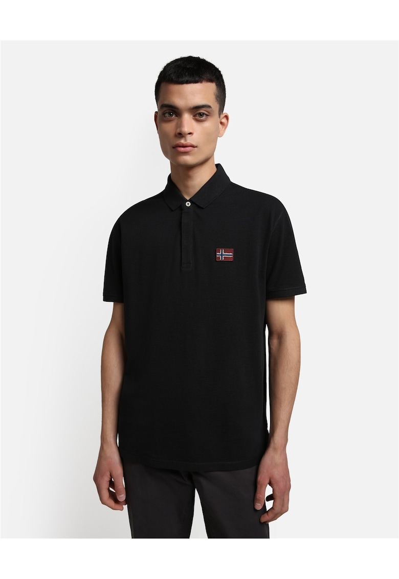 Tricou polo din bumbac piqué Ebea