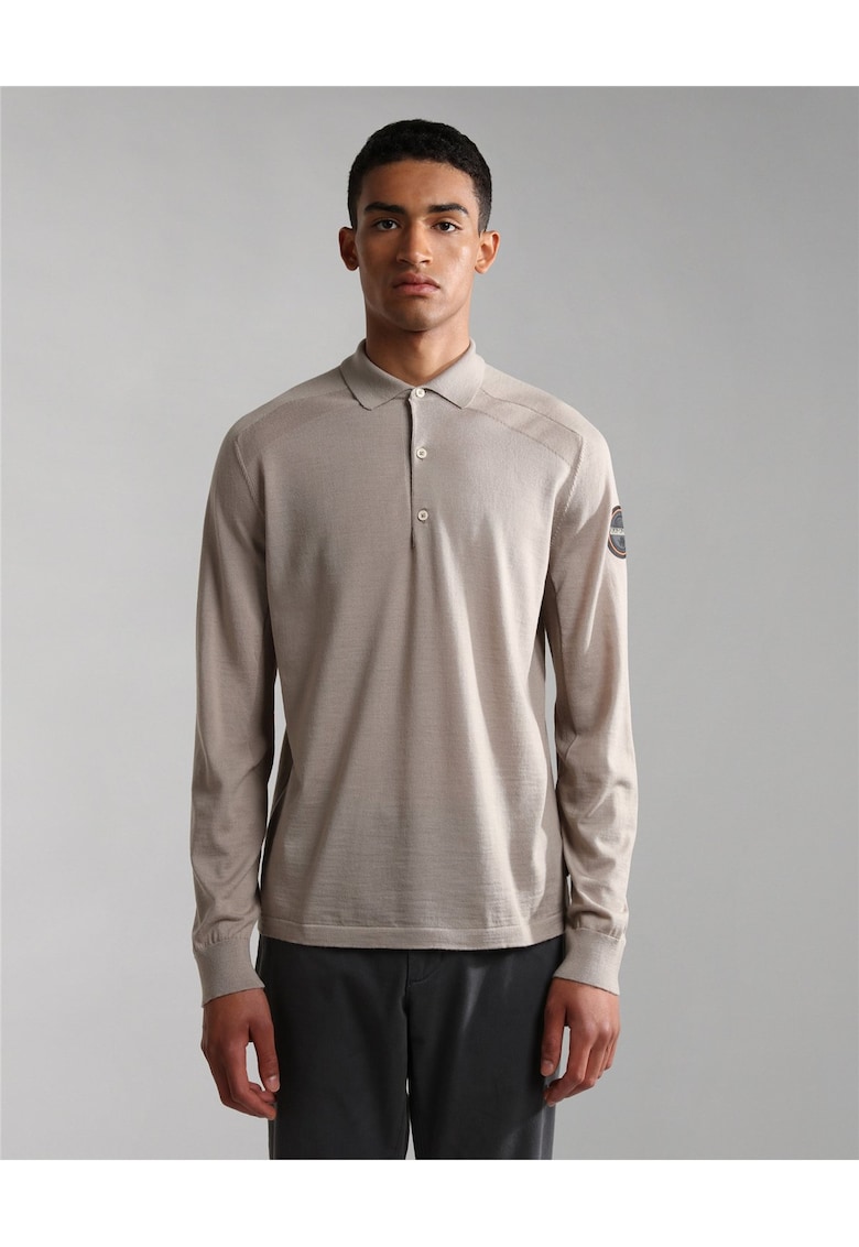 Pulover tricotat din amestec de lana Sami -