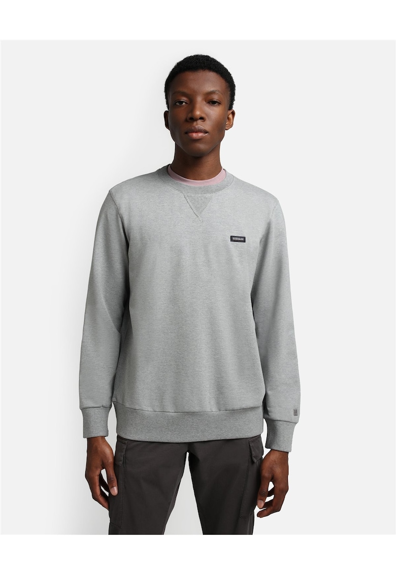 Bluza de trening cu decolteu la baza gatului Rhemes -