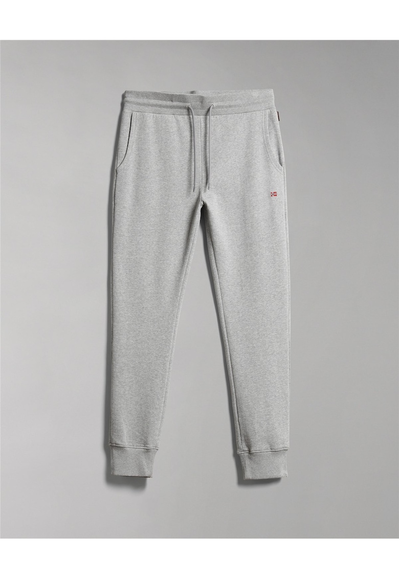 Malis pantaloni de trening cu logo discret -
