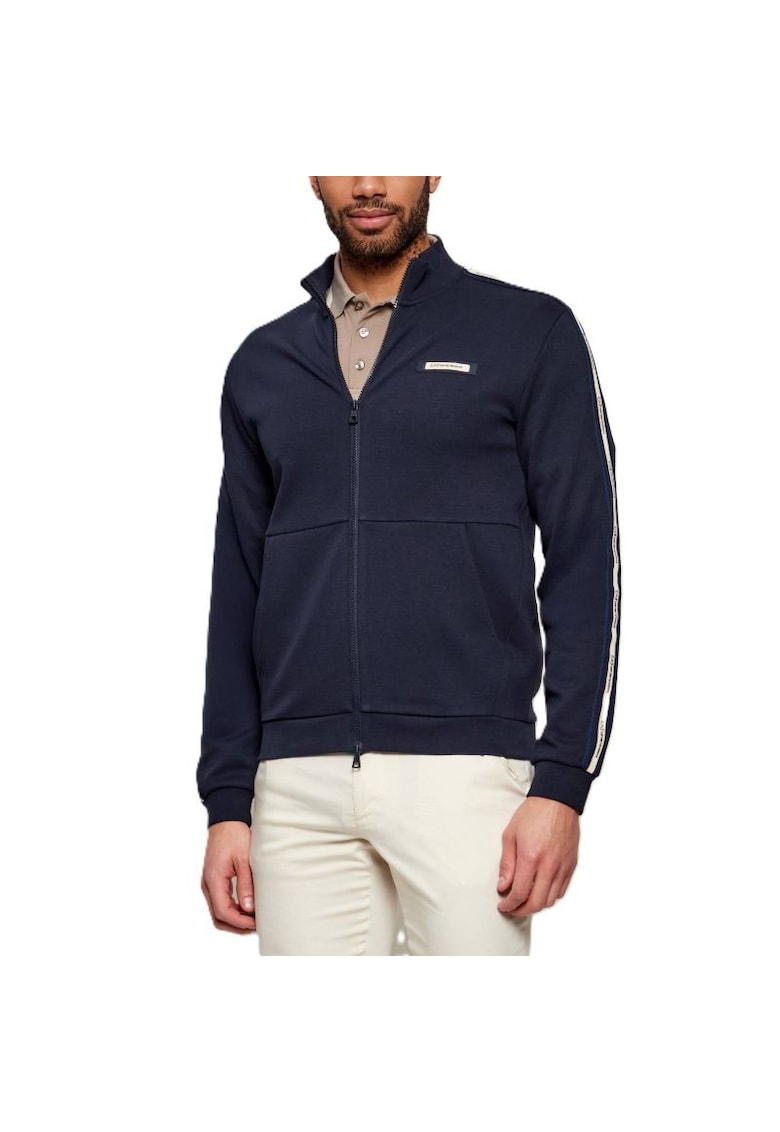 Bluza cu fermoar TRAIN LOGO SERIES MAN T-TOP FZ CO PL TAPE-7M001479-AF12660-UB102