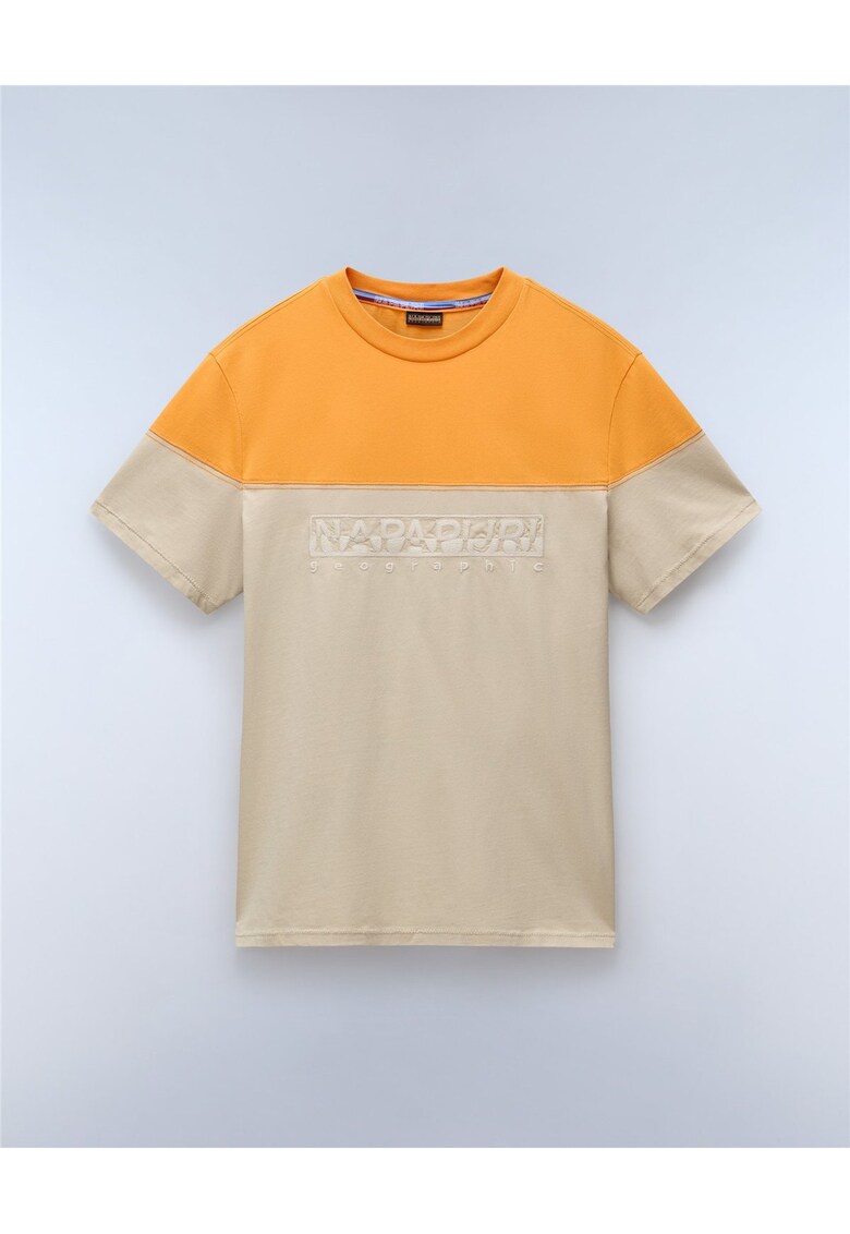 Tricou din bumbac cu logo Saturnia -