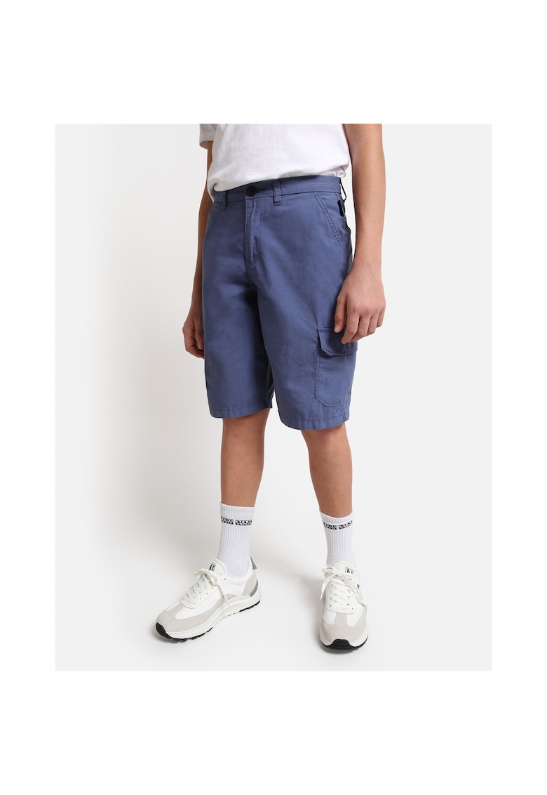 Pantaloni scurti cargo cu buzunare -