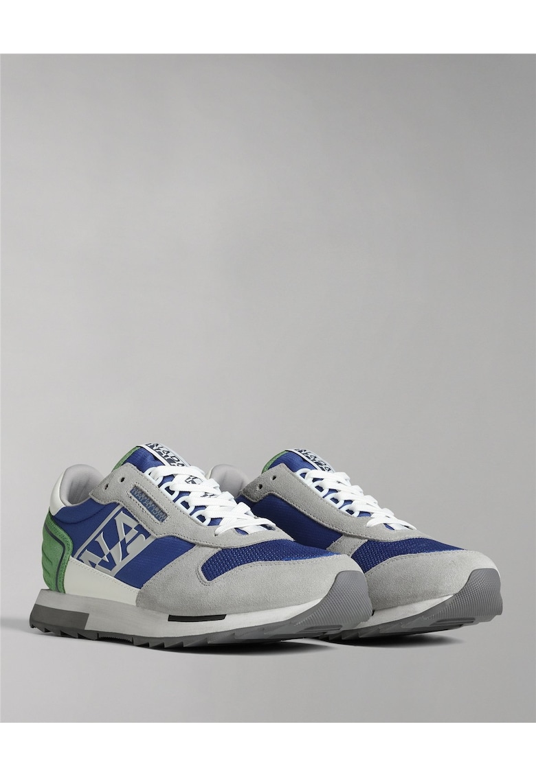 Pantofi sport cu garnituri din piele intoarsa Virtus -