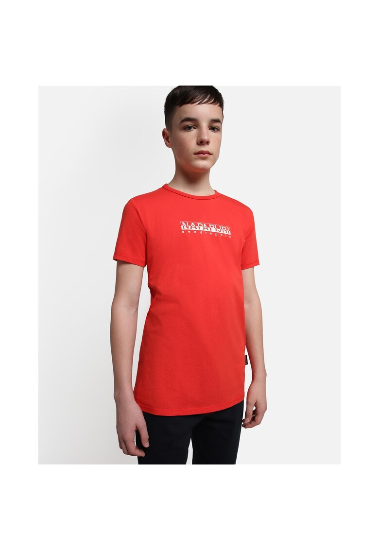 Tricou la baza gatului cu logo -