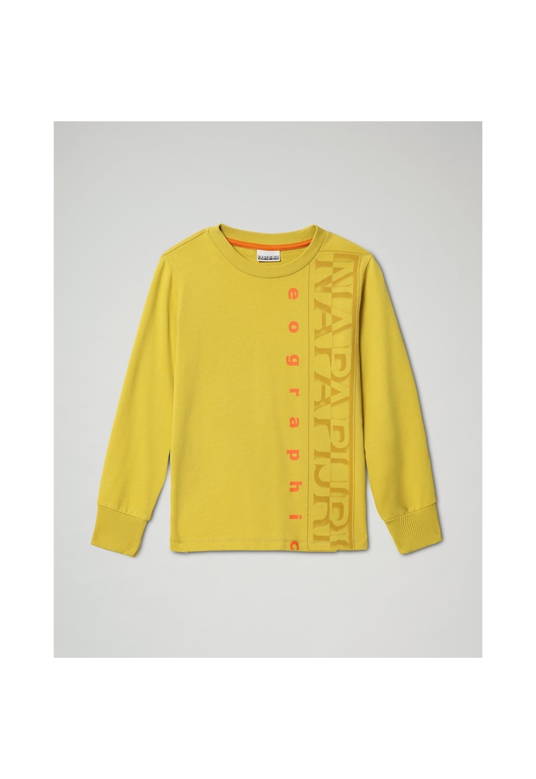 Bluza din bumbac cu logo Badyr -