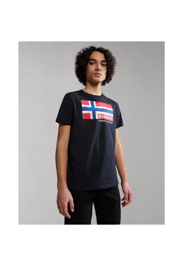 Tricou din bumbac cu imprimeu grafic Zamora -