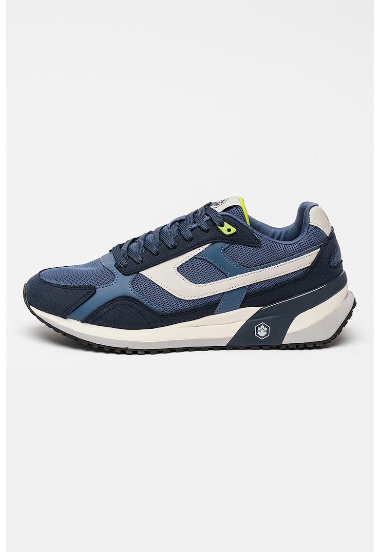 Pantofi sport din material textil cu sireturi Erre - Bleumarin