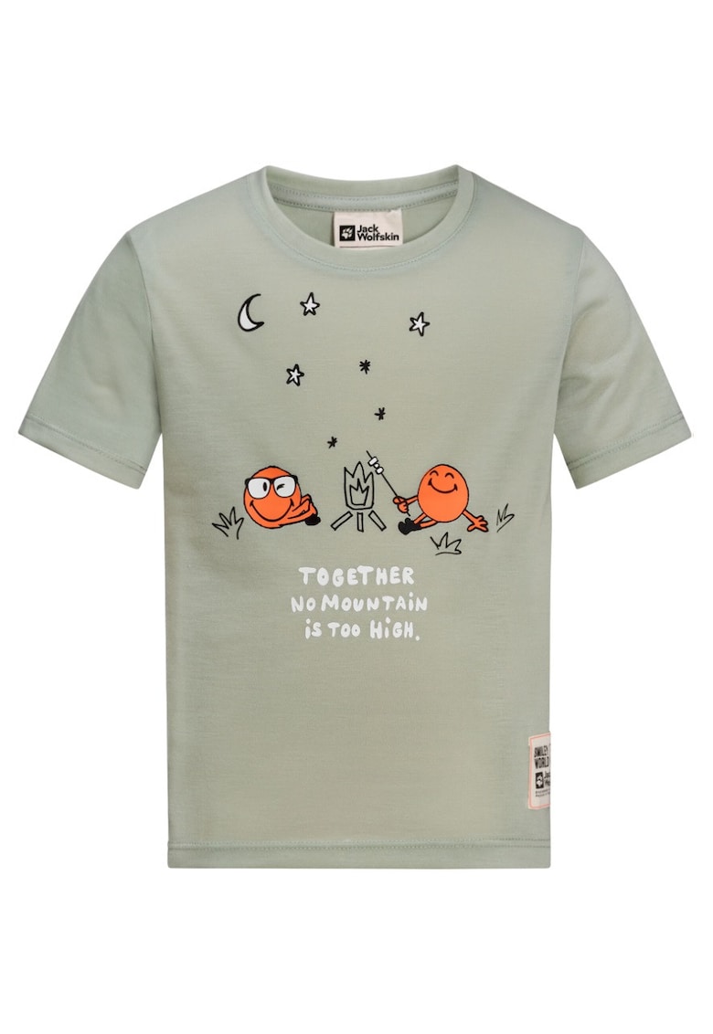 Tricou copii Smileyworld Camp-Verde Deschis-104
