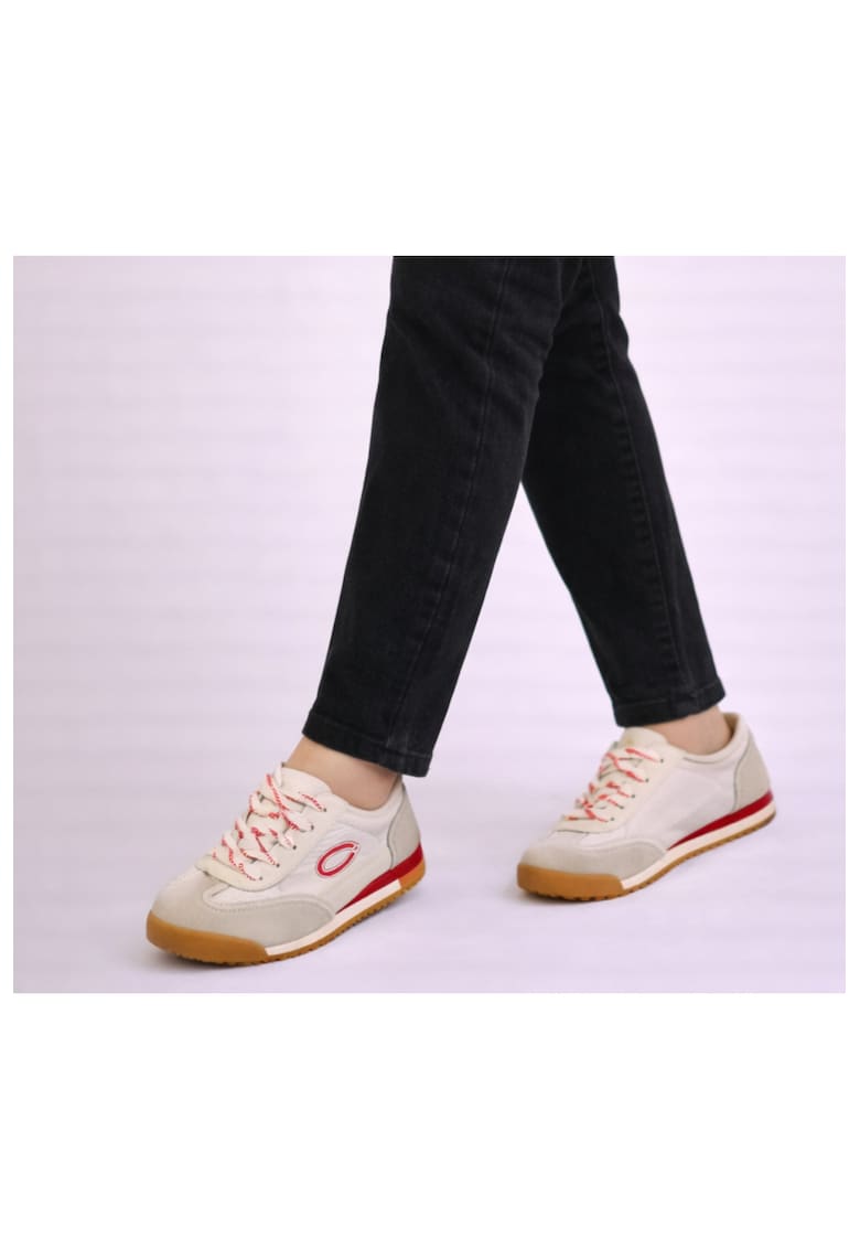 Tenisi dama - KM0820 rosu - sintetic - Alb