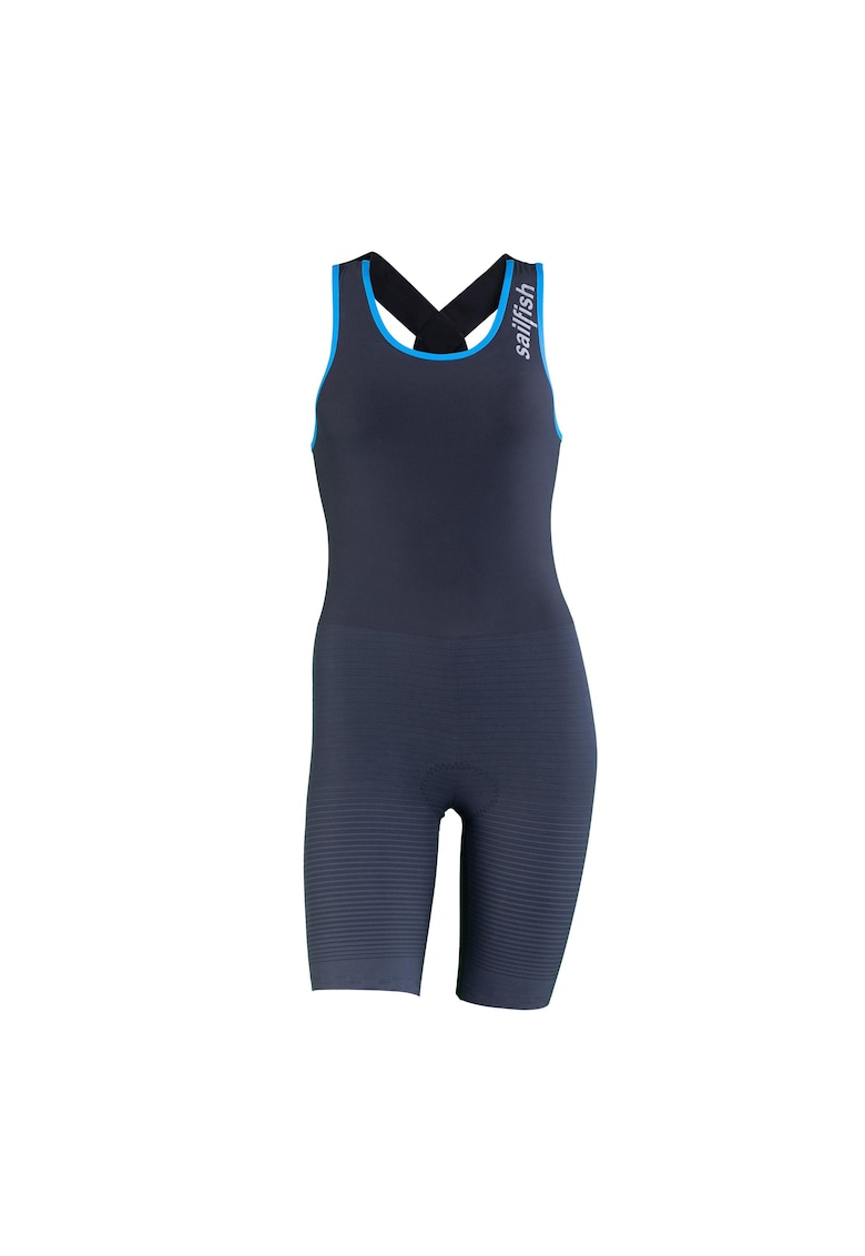 Costum triatlon dama Trisuit Pro - Albastru