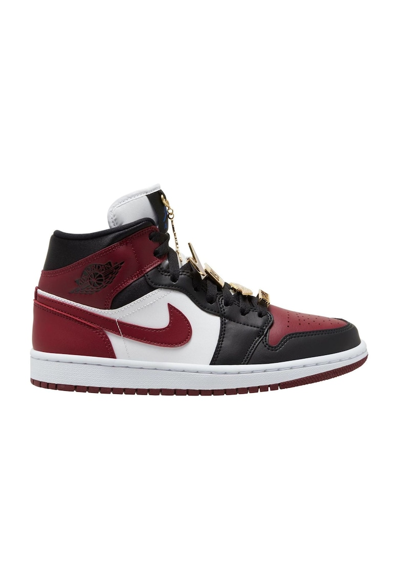Pantofi sport Air Jordan 1 Mid SE 56443 - Visiniu/Negru