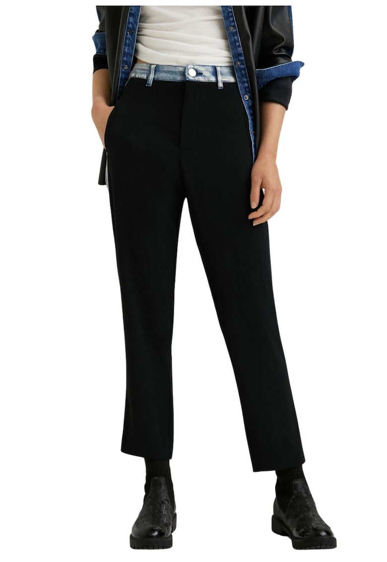 Pantaloni cu accent din denim Cameron -