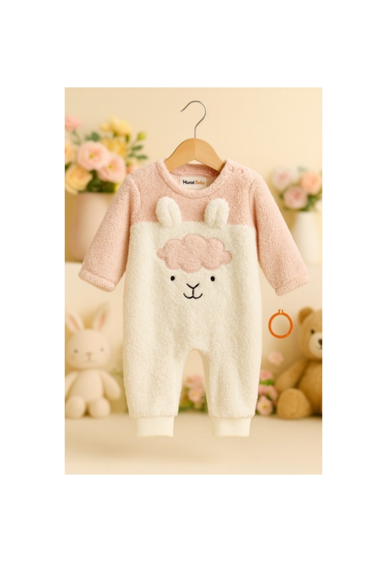 Salopeta pufoasa bebelusi fara botosei – model oita roz