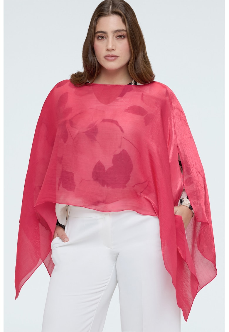 Bluza transparenta - Roz aprins