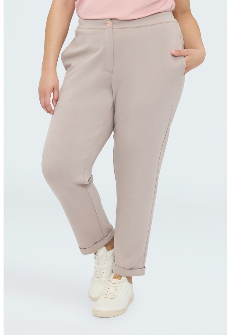 Pantaloni regular fit - Liliac prafuit
