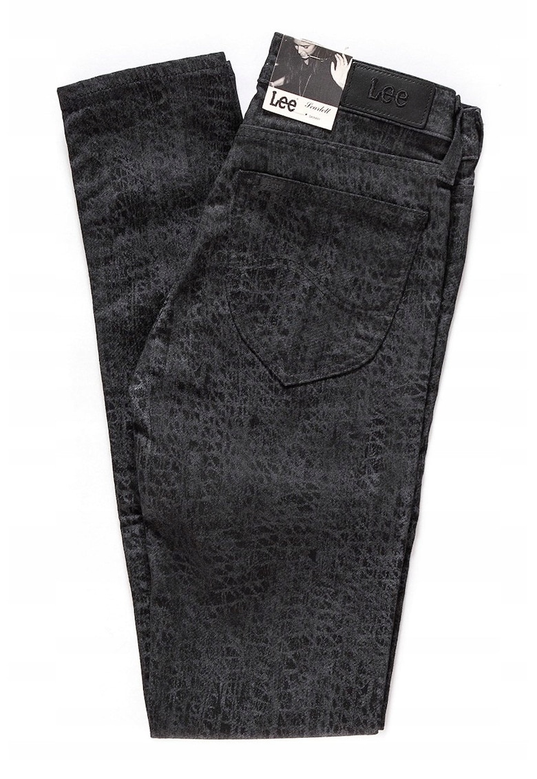 Blugi Dama - Scarlett - Skinny Fit - Talie Medie - 5 Buzunare - Fermoar - Lungi - Bumbac - W24-L31 US - Negru