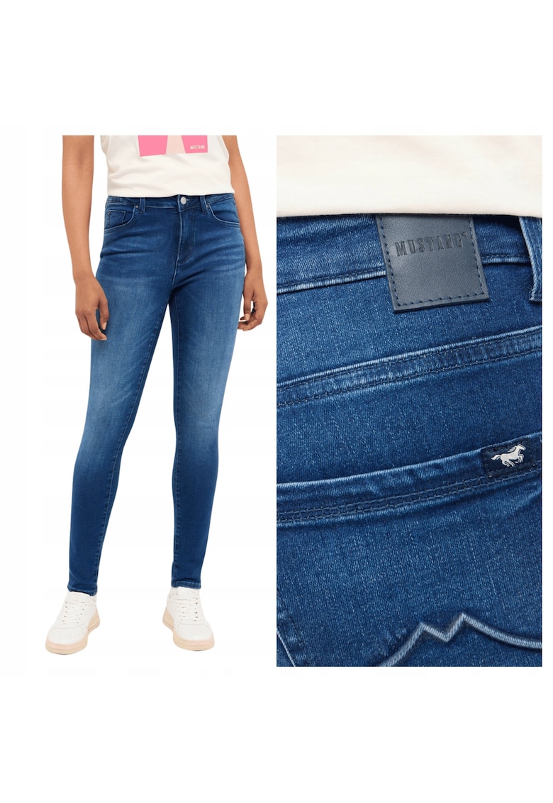 Blugi Shelby Slim Fit Albastru - Albastru