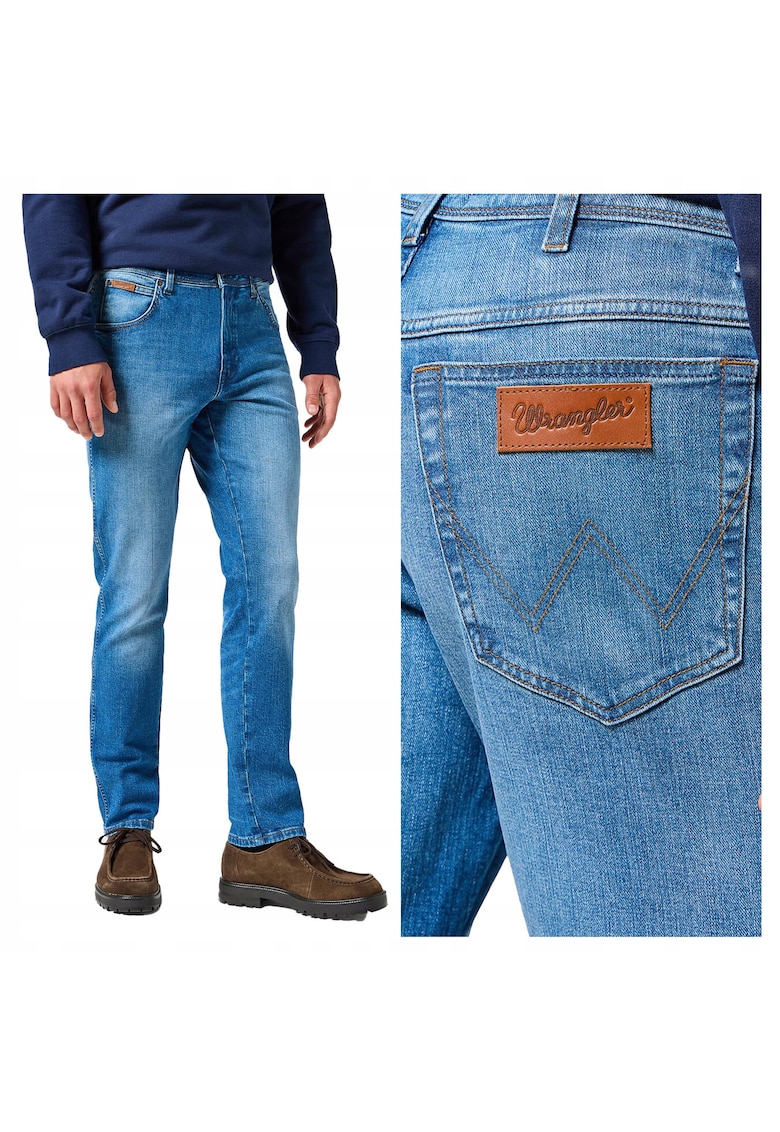 Blugi Dama - Prairie Blue - Slim Fit - Talie Inalta - 5 Buzunare - Fermoar - Lungi - Bumbac - W30-L34 US - Albastru