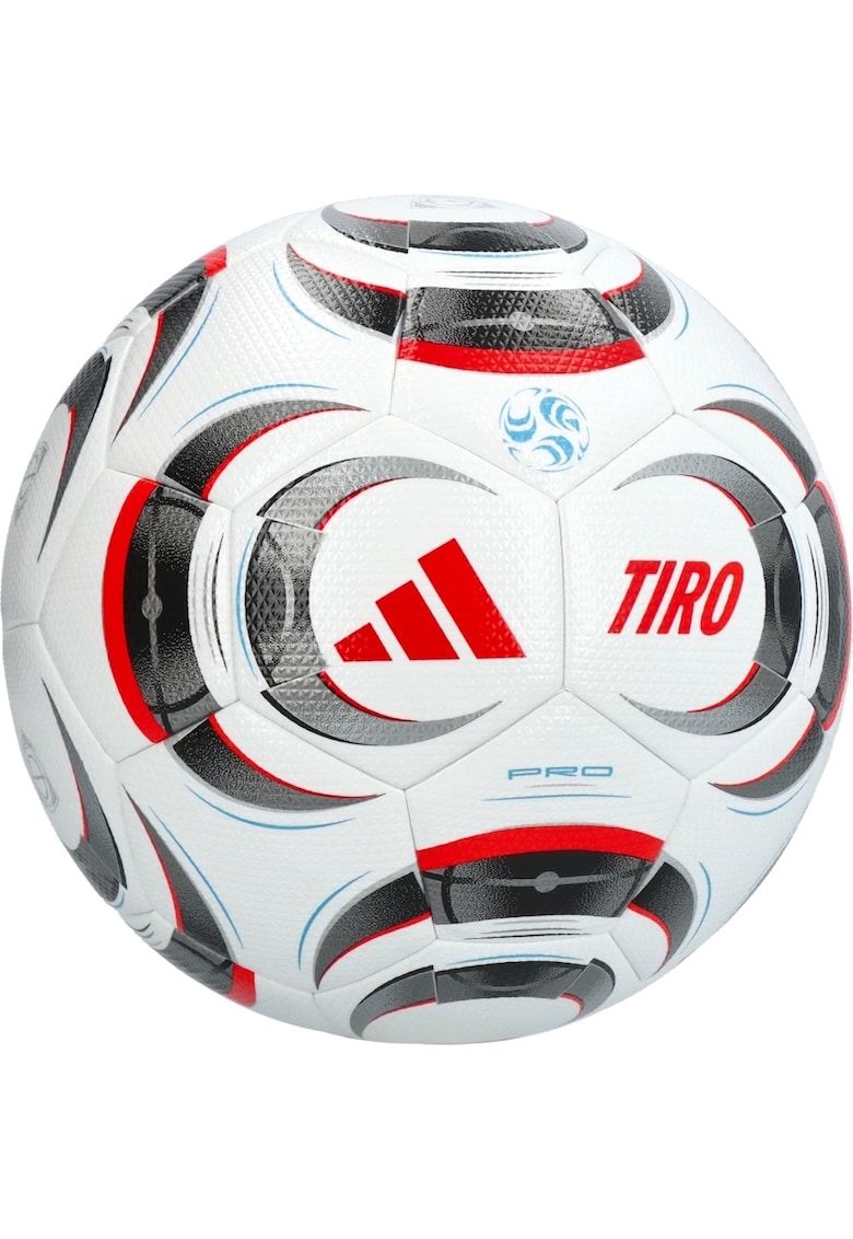 Minge fotbal Tiro Pro 26 - alb/negru/rosu - marimea