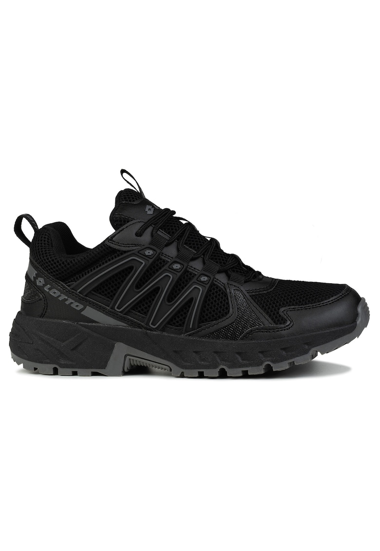 Pantofi sport barbati NAHUNTA - negru - material sintetic - profil jos -