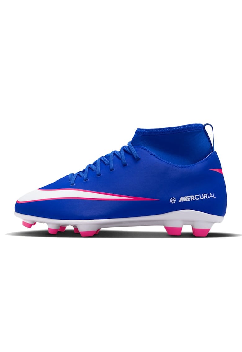 Ghete Fotbal Mercurial Superfly 10 MG JR FQ8318-446 - Baieti - Albastru - Albastru
