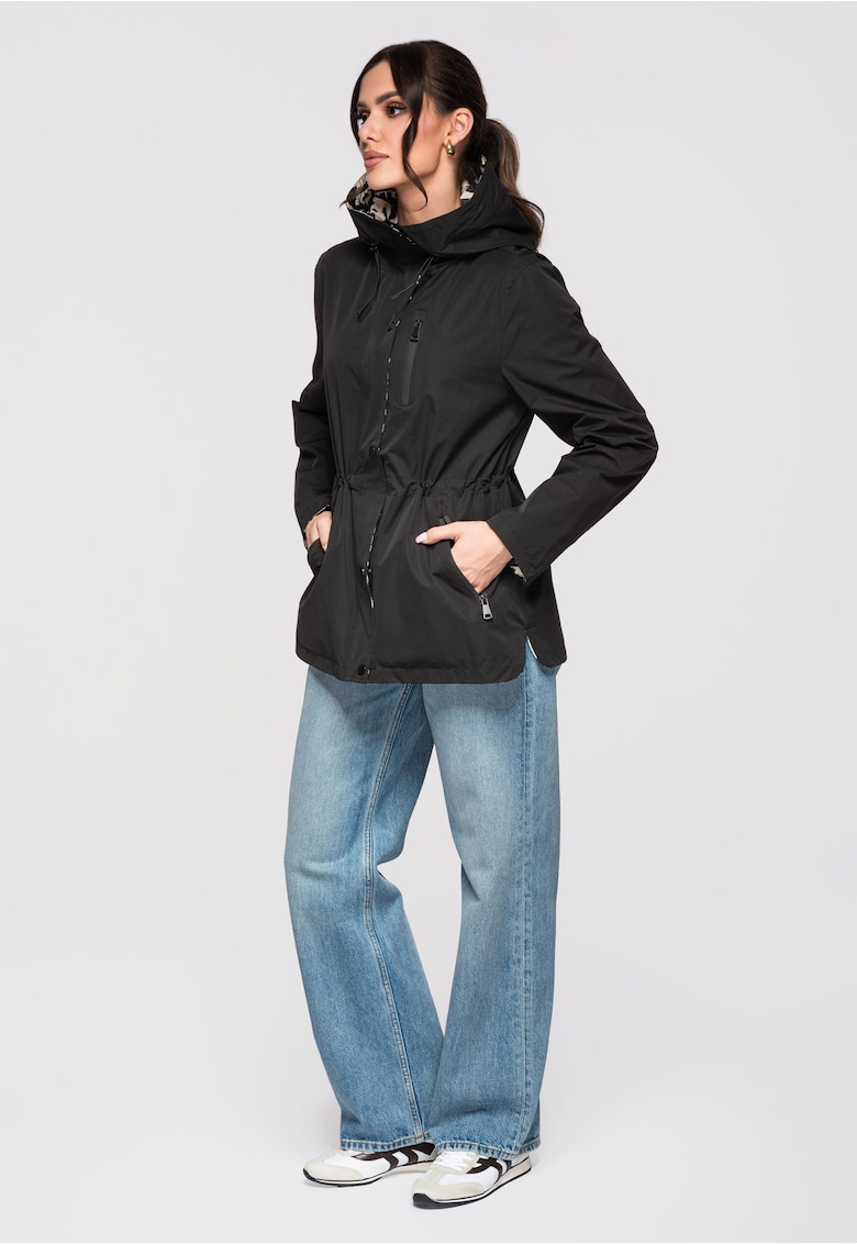 Jacheta de tranzitie reversibil OW-JANP-0123 - Negru