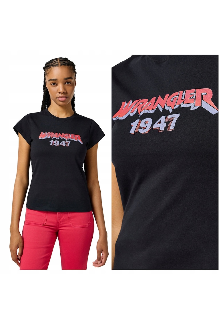 Tricou Dama - Shrunken Band Tee - negru - Negru