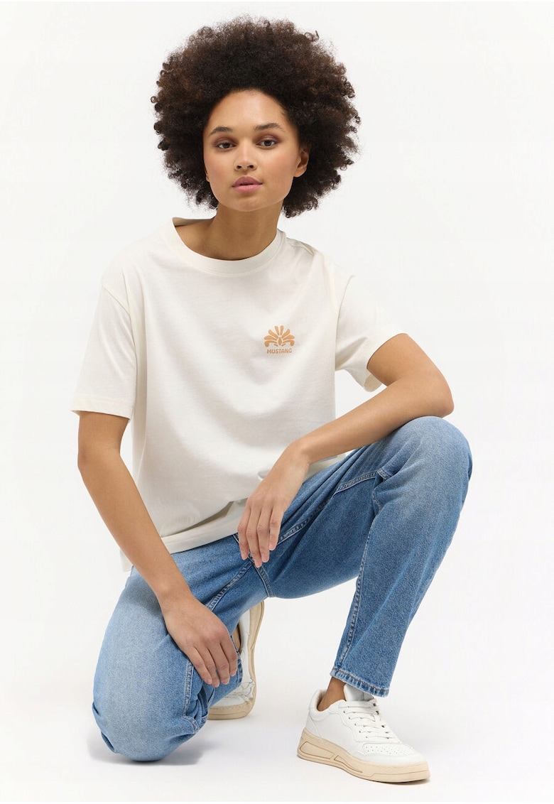 Tricou Dama - Floris - Bej - Bej