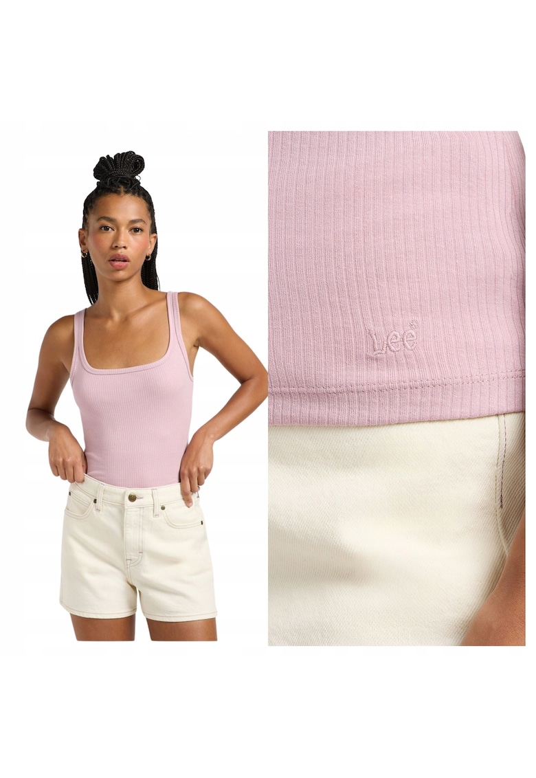 Tricou Dama - Square Tank - Regular Fit - Violet -