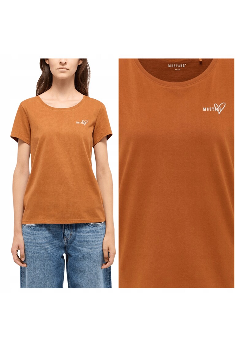 Tricou dama - Alma - portocaliu -