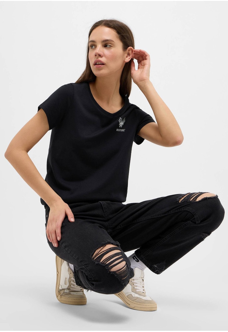 Tricou dama - Alma - negru - Negru