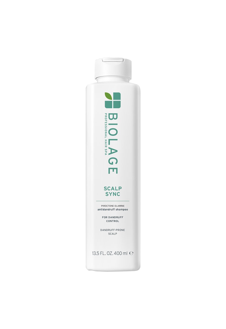 Sampon clarifiant Scalp Sync cu acid glicolic si extract de ceai fermentat - pentru scalp gras cu exces de sebum - 400ml