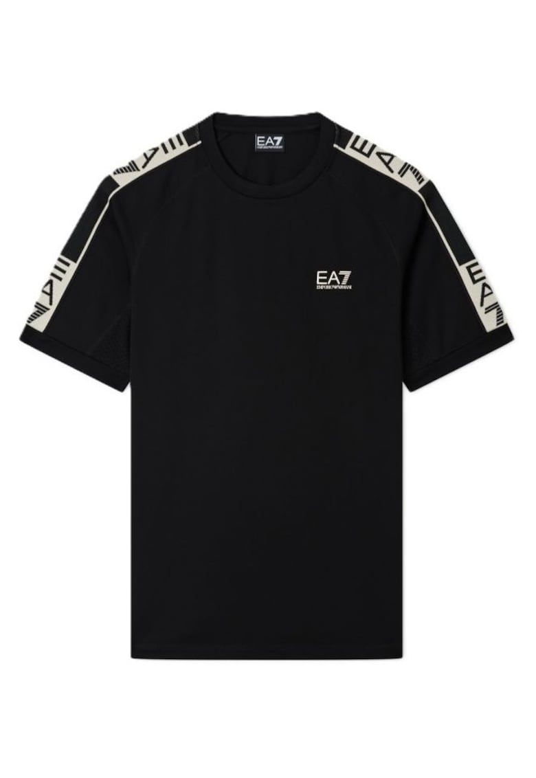 Tricou barbati TRAIN GRAPHIC SERIES M TEE SS SPECIAL TAPE - Poliester - Negru - Negru