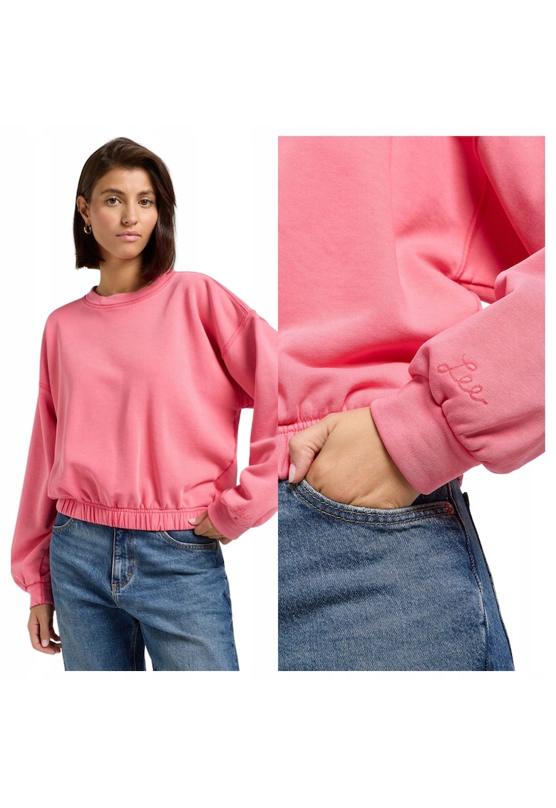 Hanorac dama - bumbac - roz -