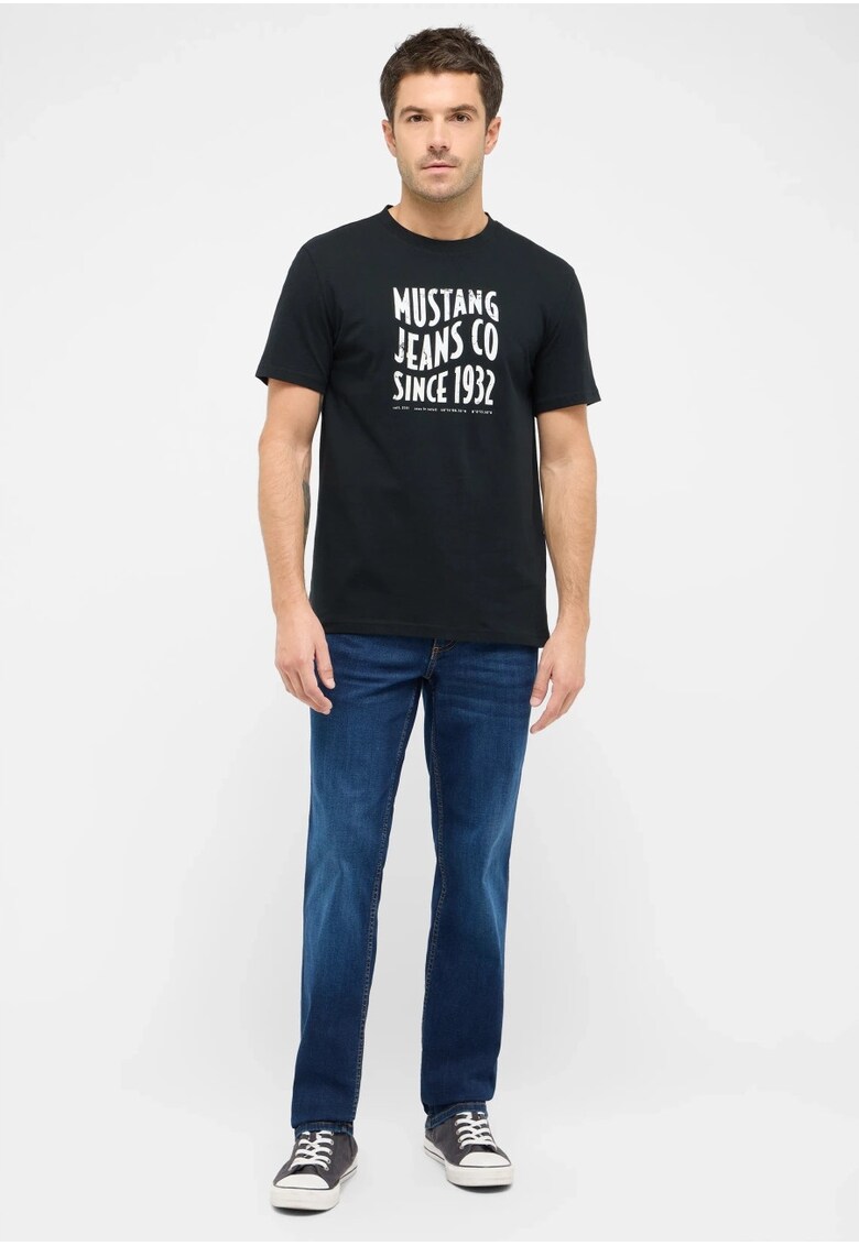 Blugi Barbati - Tramper Straight - Straight Fit - Talie Medie - 5 Buzunare - Fermoar - Lungi - Bumbac - W32-L32 US - Albastru