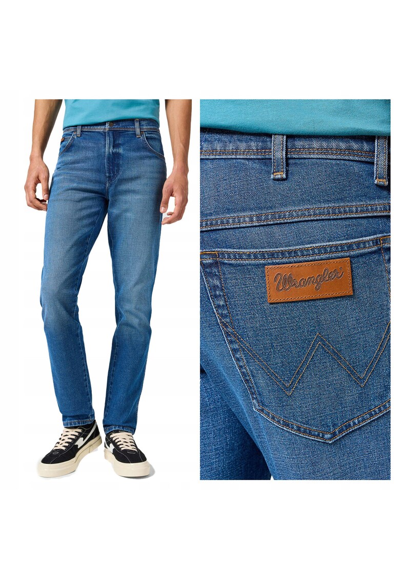 Blugi Slim Fit pentru Barbati - Albastru