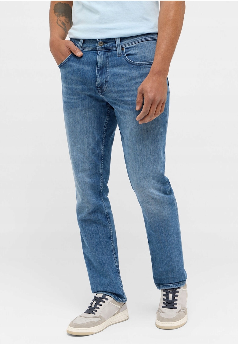 Blugi Albastri Washington Straight - Albastru