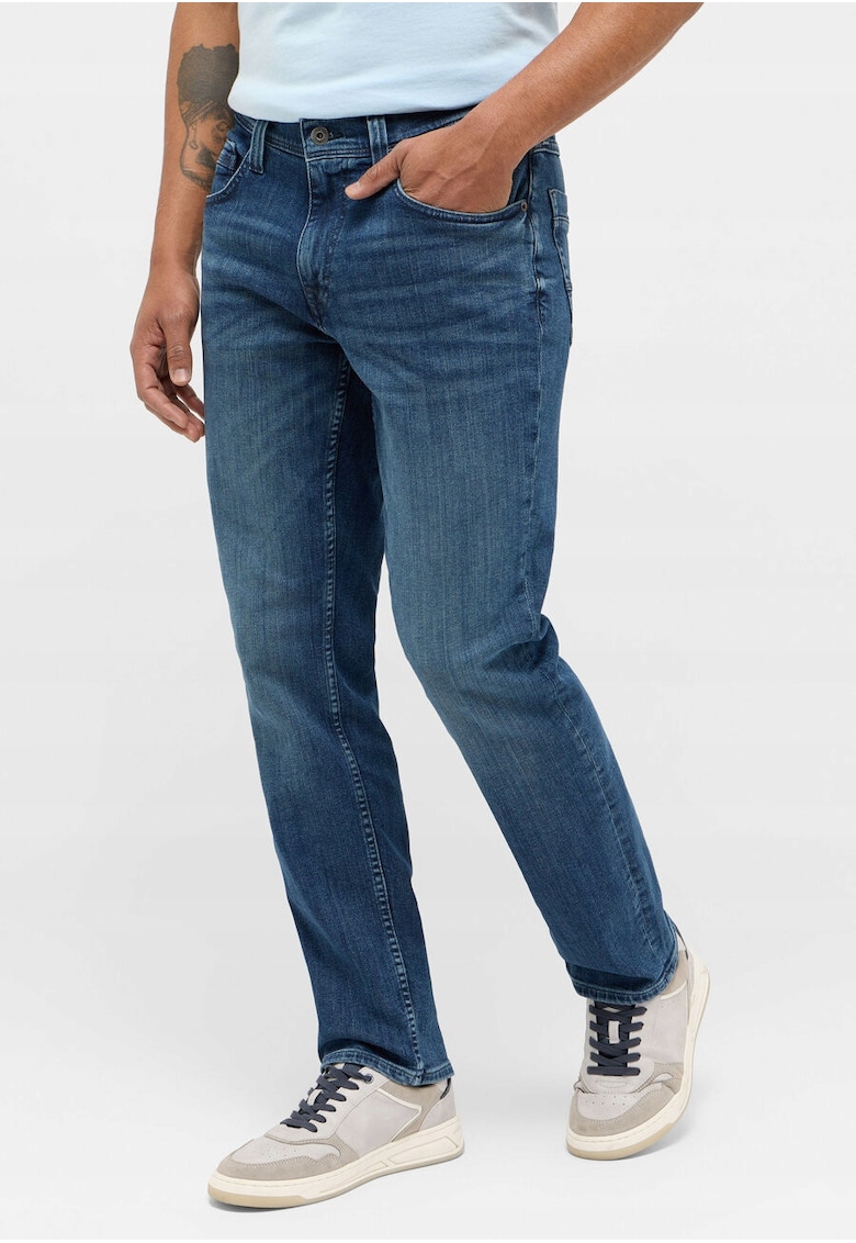 Blugi Albastri Washington Straight - Albastru