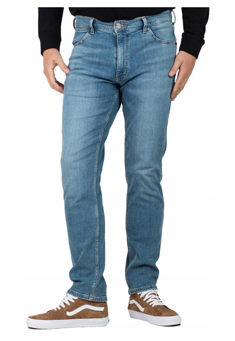 Blugi Straight Fit - Albastru