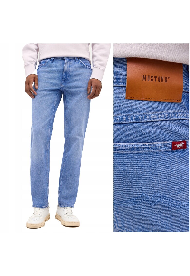 Blugi Tramper Straight - Albastru