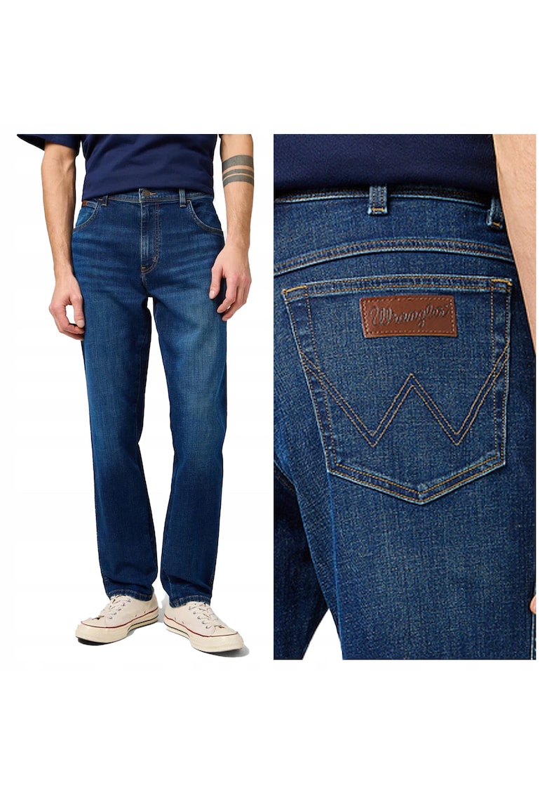 Blugi Slim Fit pentru Barbati - Albastru